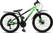 Велосипед KMS Lite MD255 24'' (2022) черно-зеленый